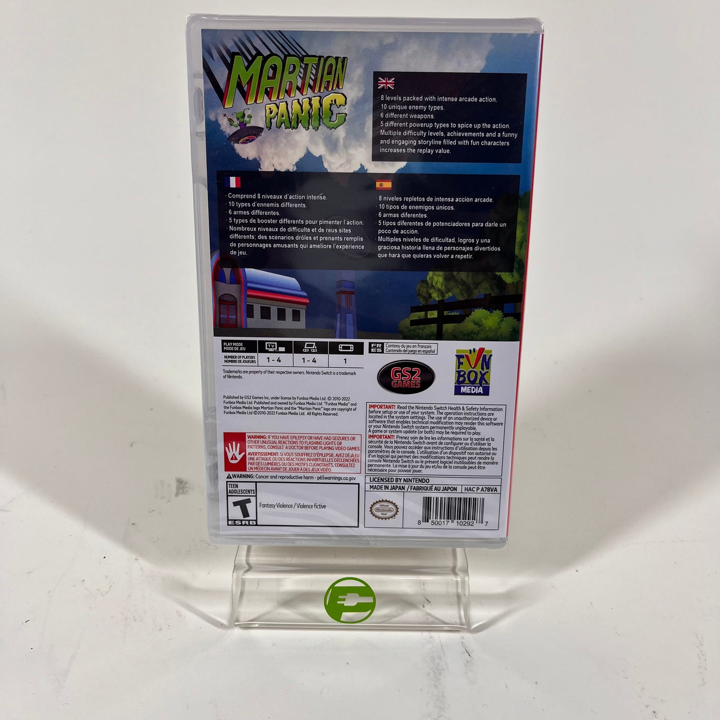 New Martian Panic (Nintendo Switch, 2022)