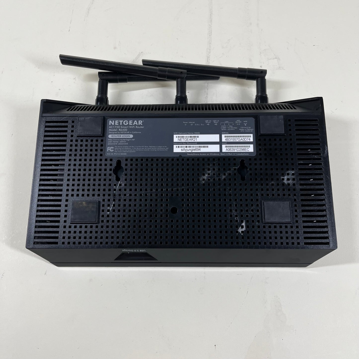 NETGEAR R6400 Dual Band AC1750 AC1750 Smart Router