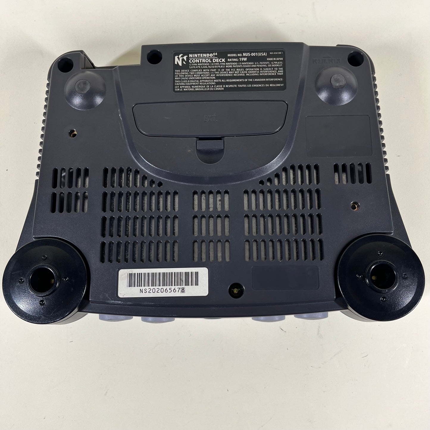 Nintendo 64 N64 Video Game Console NUS-001 Gray w/ 2 Controllers
