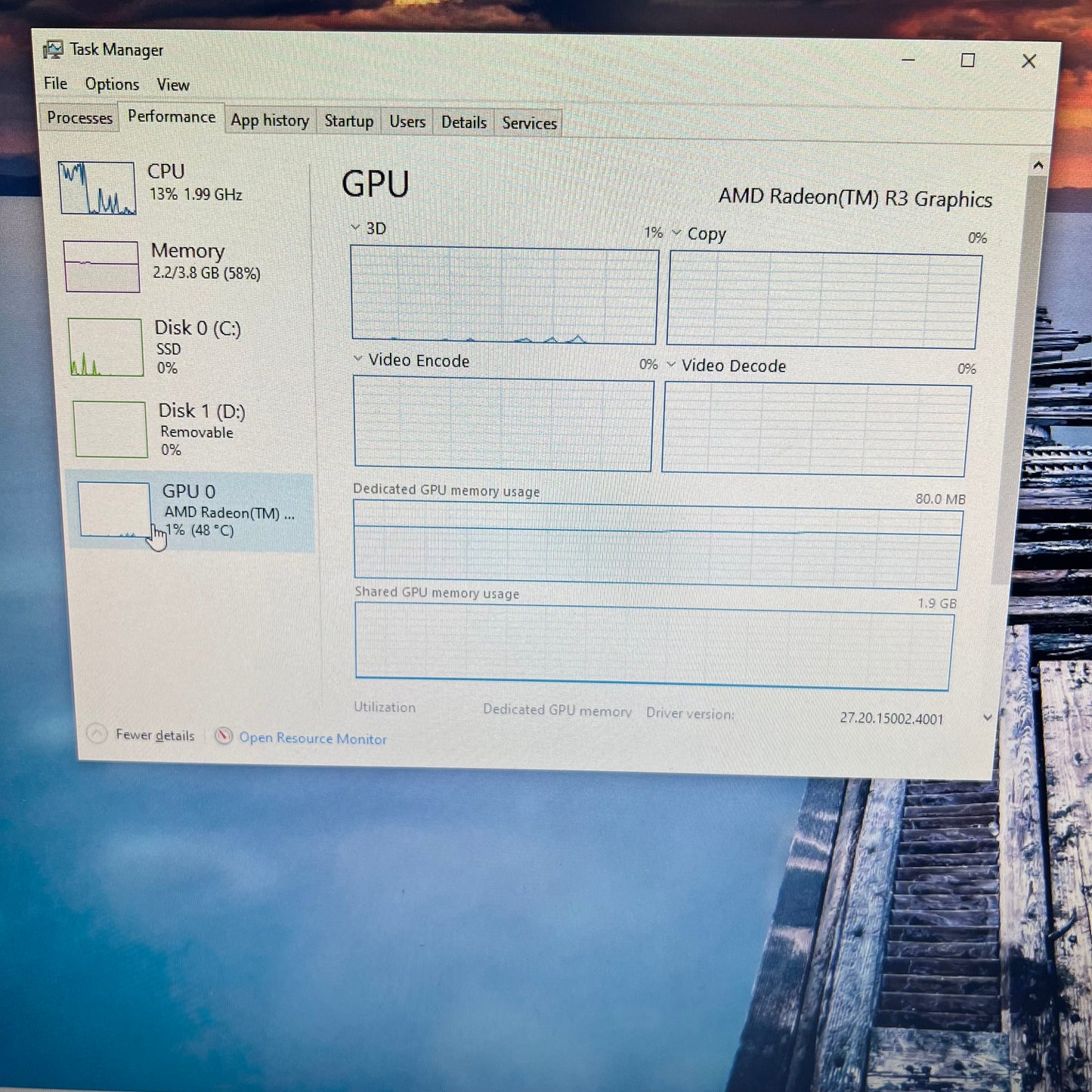 HP 21 All-In-One PC 21-B0024 20.5" A4-9125 2.30GHz 8GB RAM