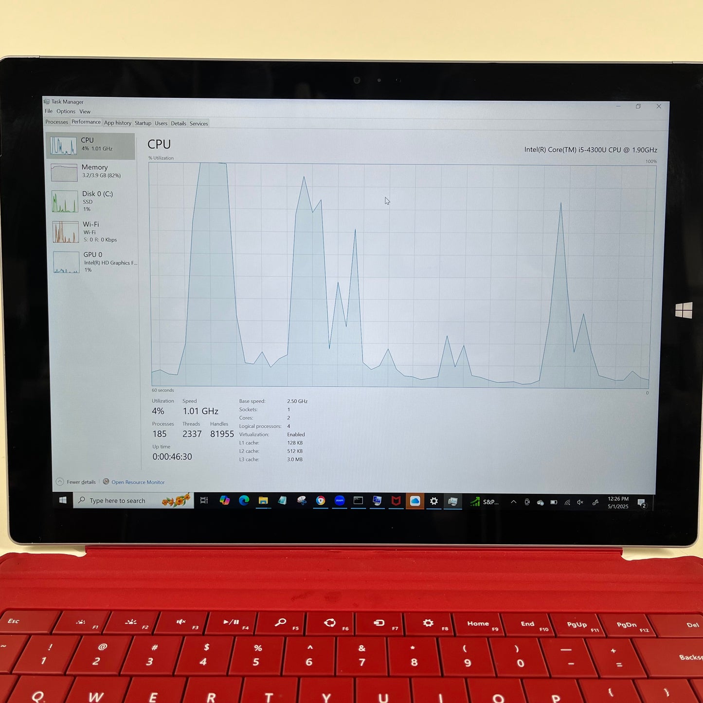 Microsoft Surface 3 1867 i5-1035G7 8GB RAM 128GB