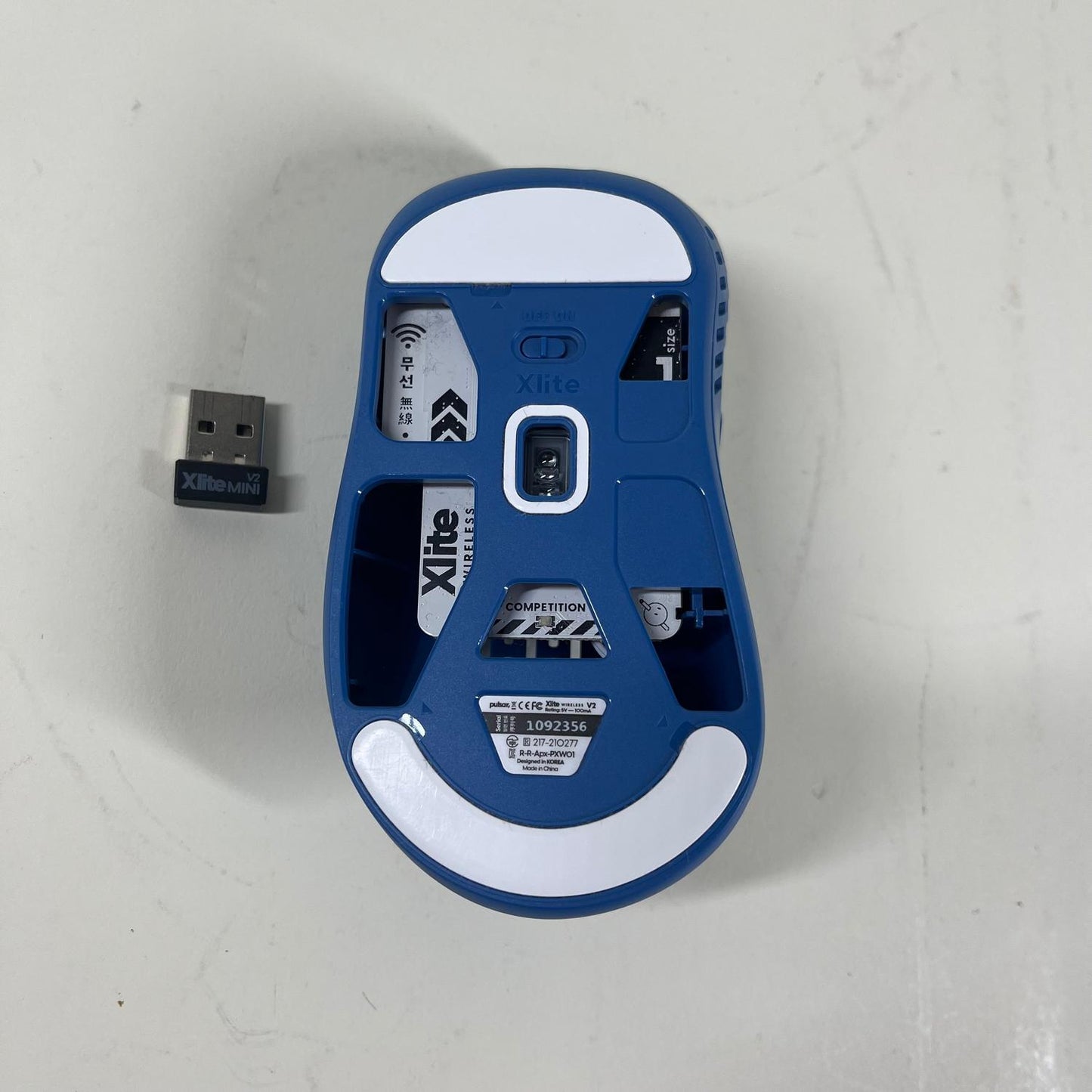 Pulsar XLITE V2 Mini Ver Light Wireless Professional Gaming Mouse Blue