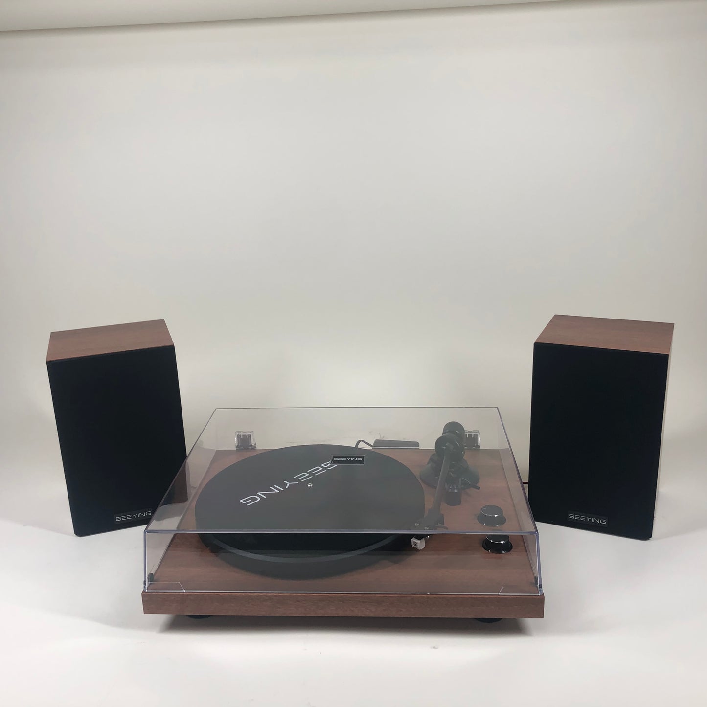 SeeYing Turntable Hi-Fi System with Speakers Speaker System M486-US