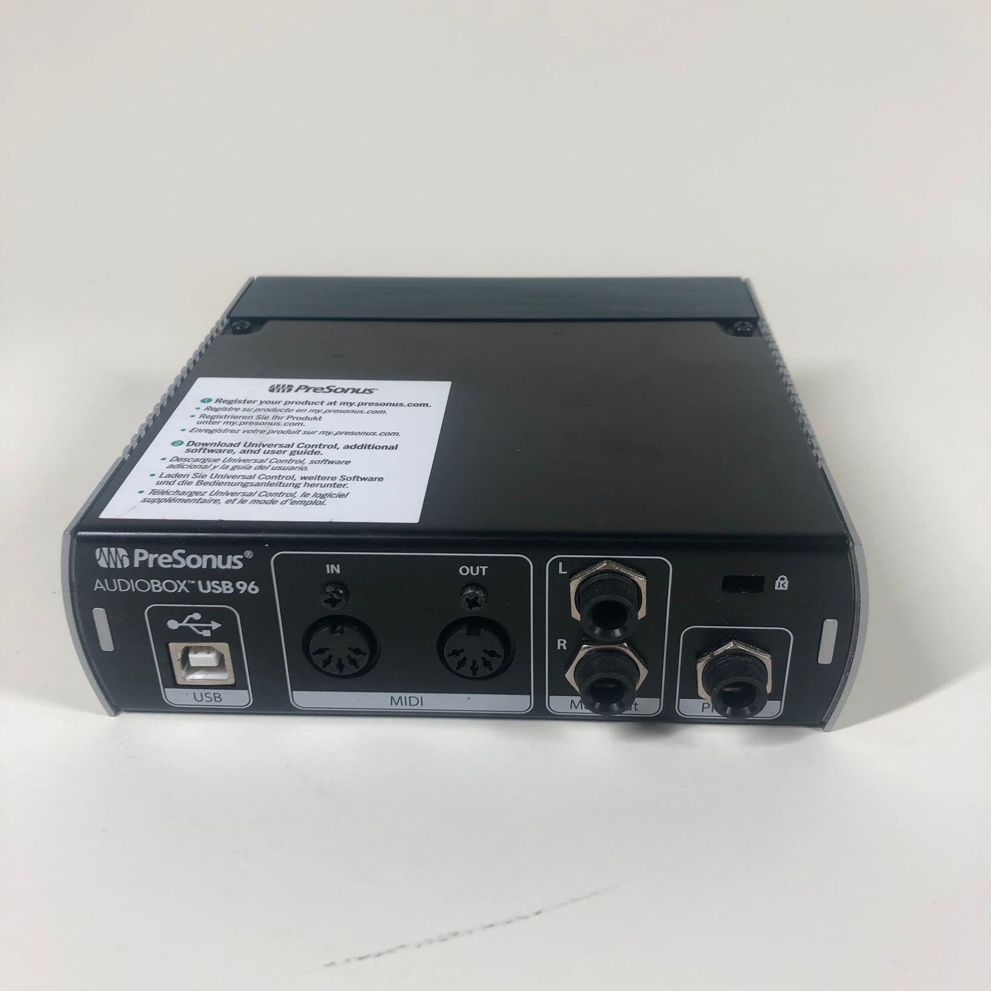 Presonus AudioBox 20 Hz - 20 kHz Microphone USB 96