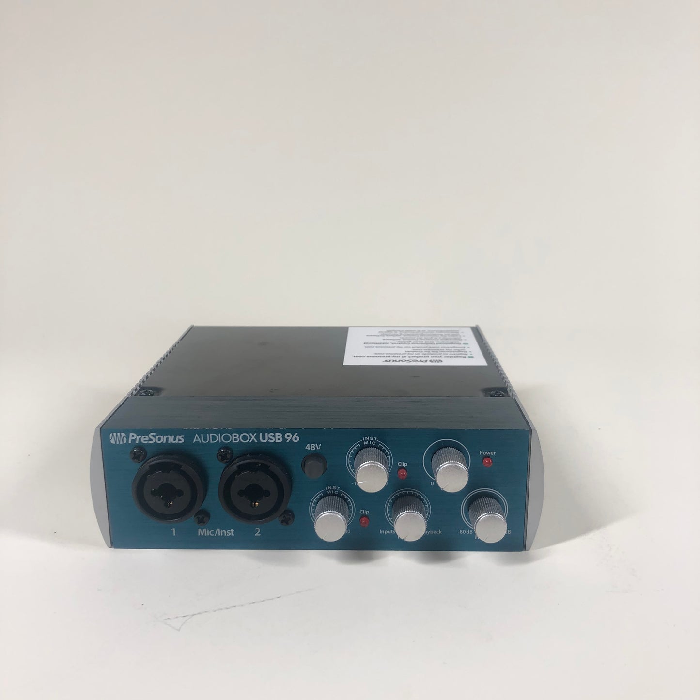 Presonus AudioBox 20 Hz - 20 kHz Microphone USB 96