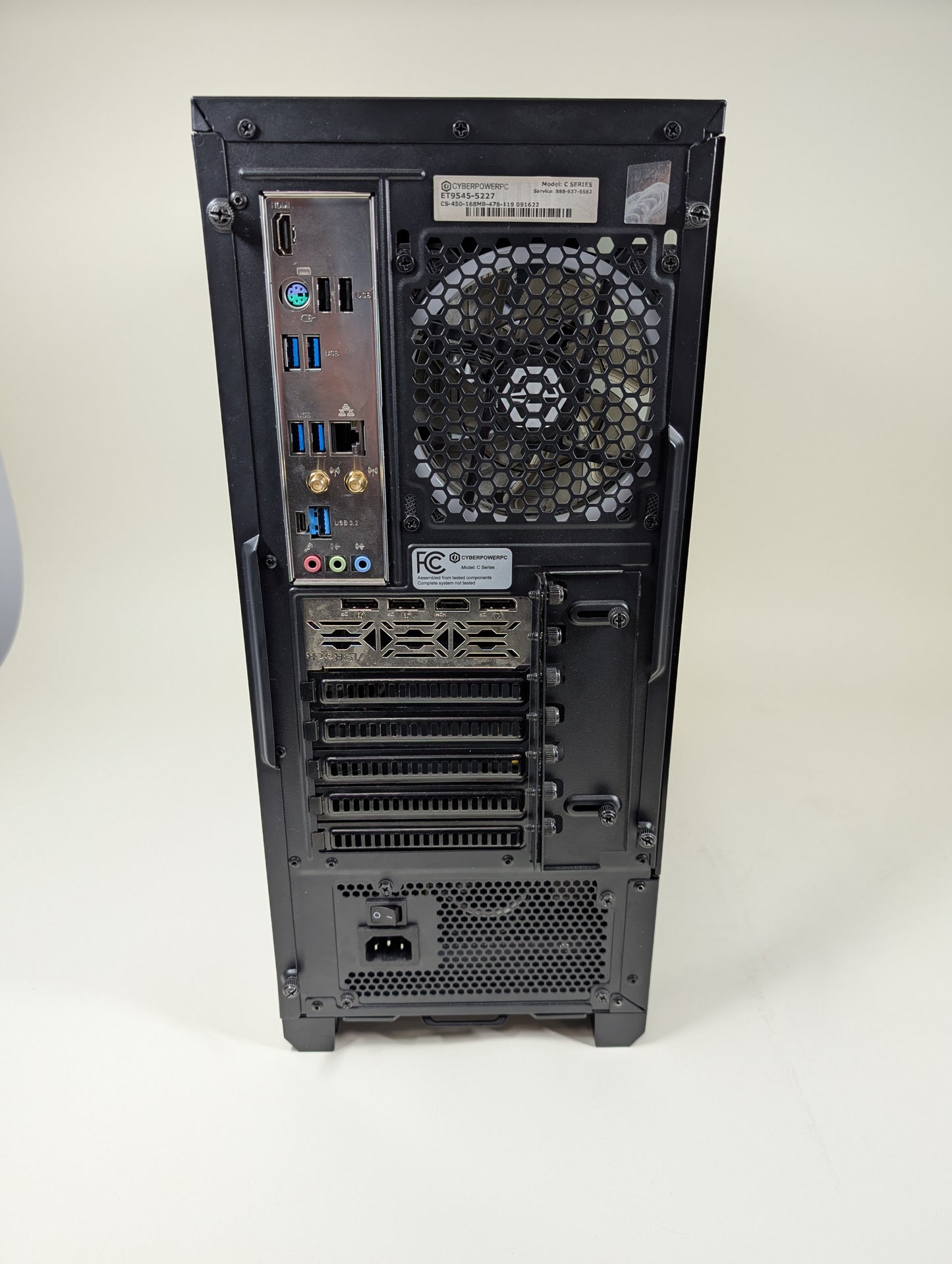 CyberPower C-Series i5-7500 3.40GHz 16GB RAM 500GB SSD ASRock Radeon RX 6600 XT