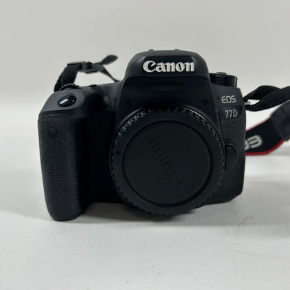 Canon EOS 77D 24.2MP DSLR Camera 6474 Shutter Count