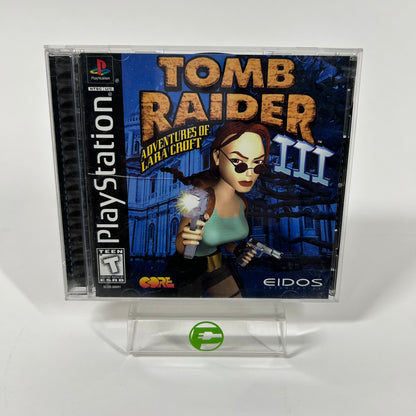 Tomb Raider III (Sony PlayStation 1 PS1, 1998)