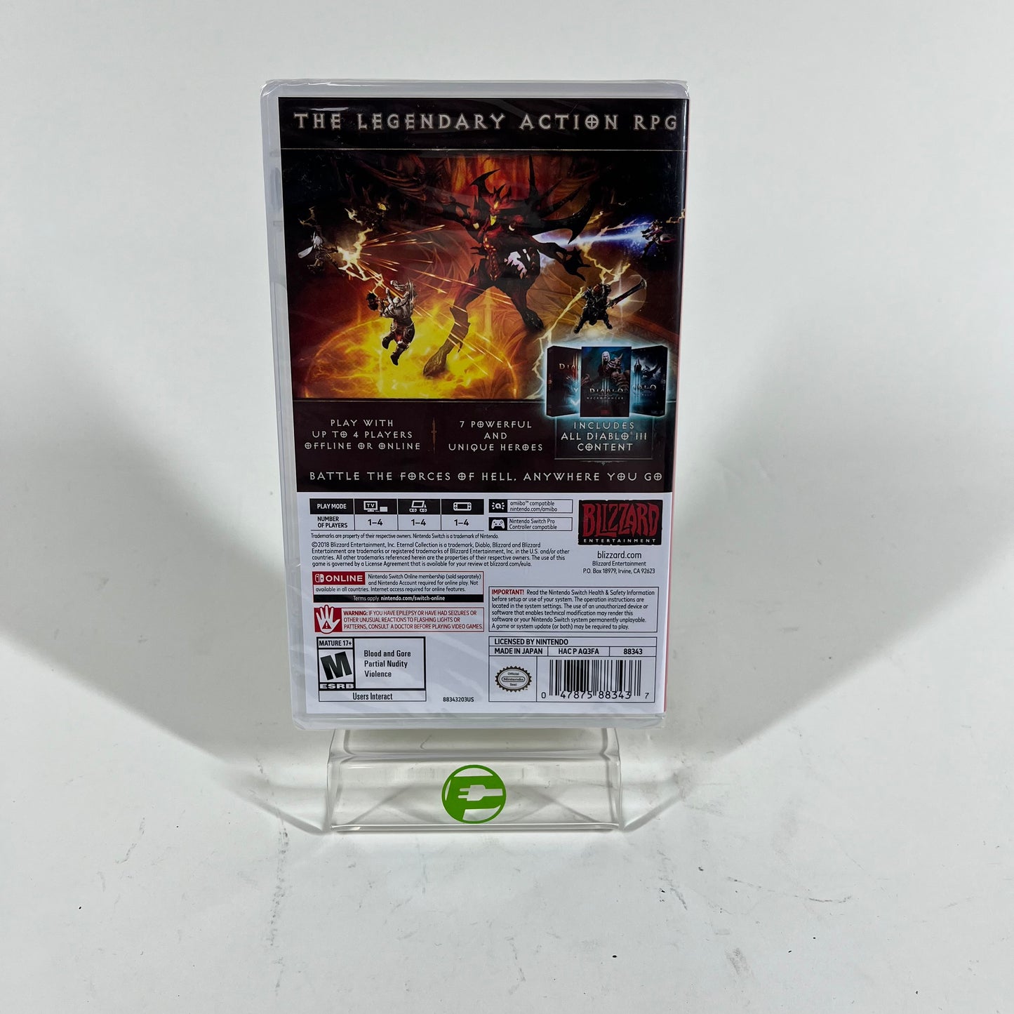New Diablo III Eternal Collection (Nintendo Switch, 2018) Sealed