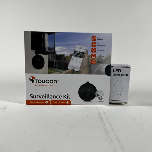 New Toucan Outdoor Surveillance Kit Security Camera TSK100KU