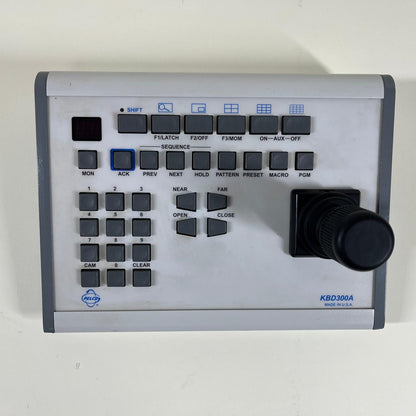 Pelco Security Camera Joystick and Keyboard PTZ Video Controller Panel KBD300A