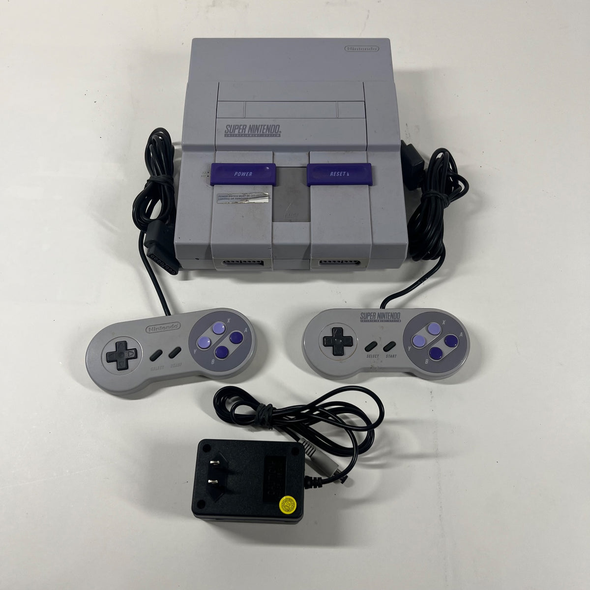 Nintendo Super Nintendo Entertainment System SNES Console SNS-001 Gray ...