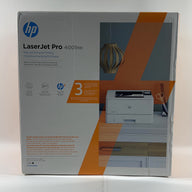 New HP LaserJet Pro Laser Black and White Printer White 4001NE