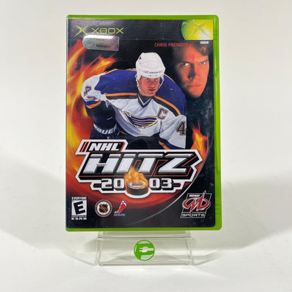 NHL Hitz 2003 (Microsoft Xbox, 2002) CIB