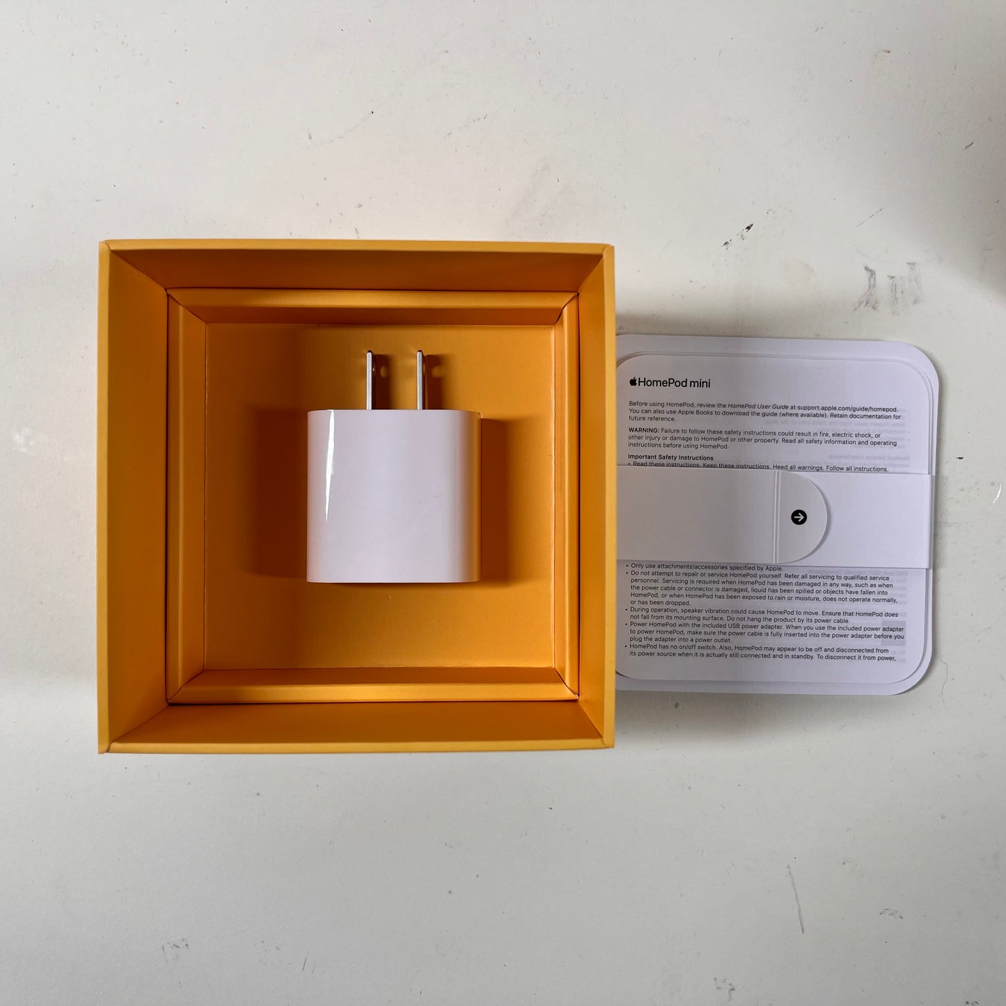 Apple HomePod Mini Smart Speaker Yellow MJ2E3LL/A