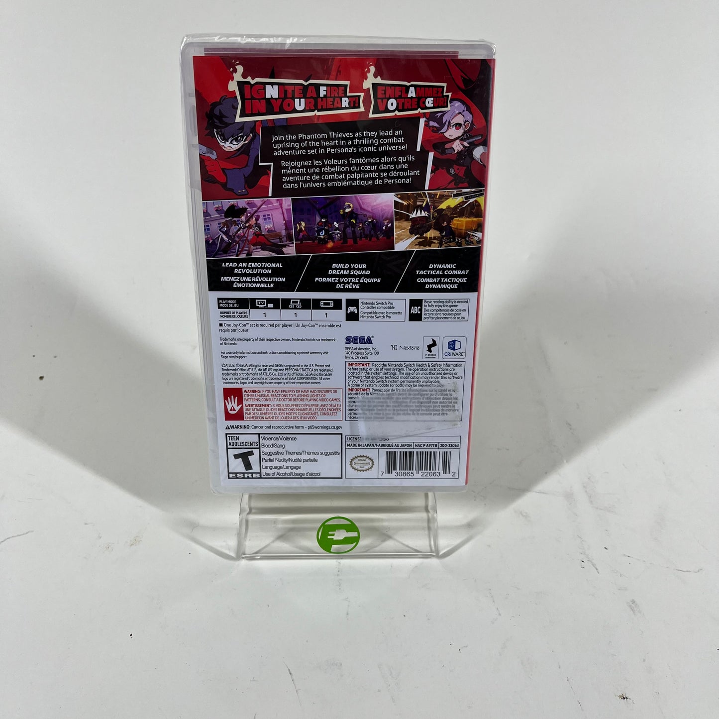 New Persona 5 Tactica (Nintendo Switch, 2023) Sealed
