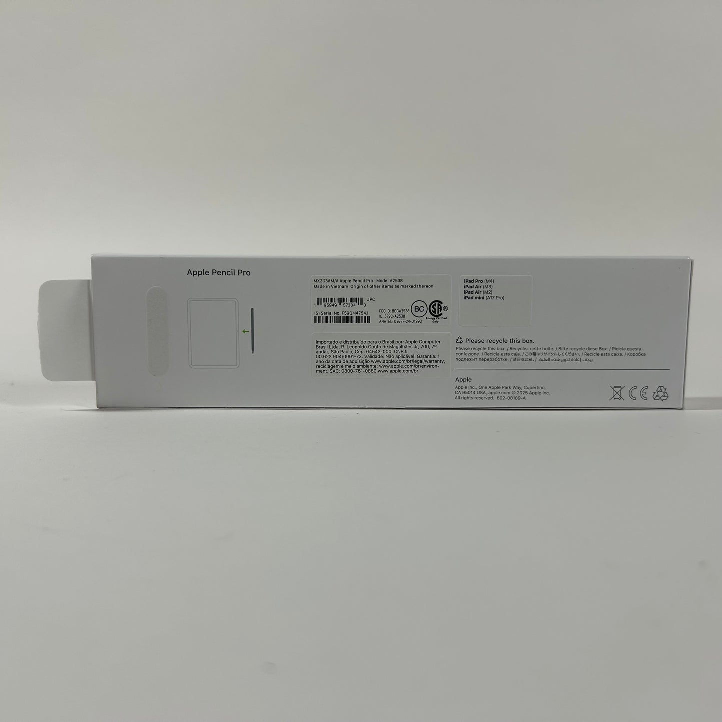 Apple Apple Pencil Pro White MX2D3AM/A