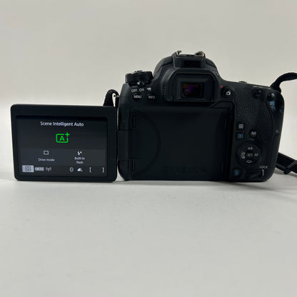 Canon EOS 77D 24.2MP DSLR Camera 6474 Shutter Count