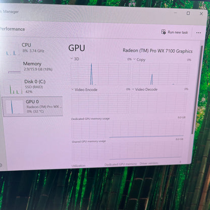 Dell Precision 5720 AIO Xeon E3-1275 v6 16GB RAM 256GB SSD Radeon Pro WX 7100