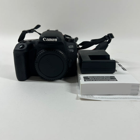 Canon EOS 77D 24.2MP DSLR Camera 6474 Shutter Count