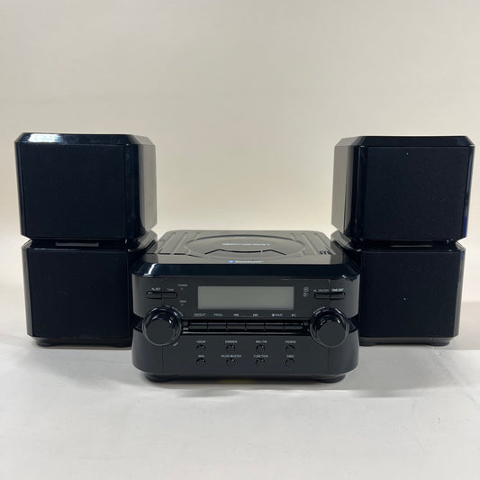 Emerson ES-4001 Bluetooth CD Microsystem Black