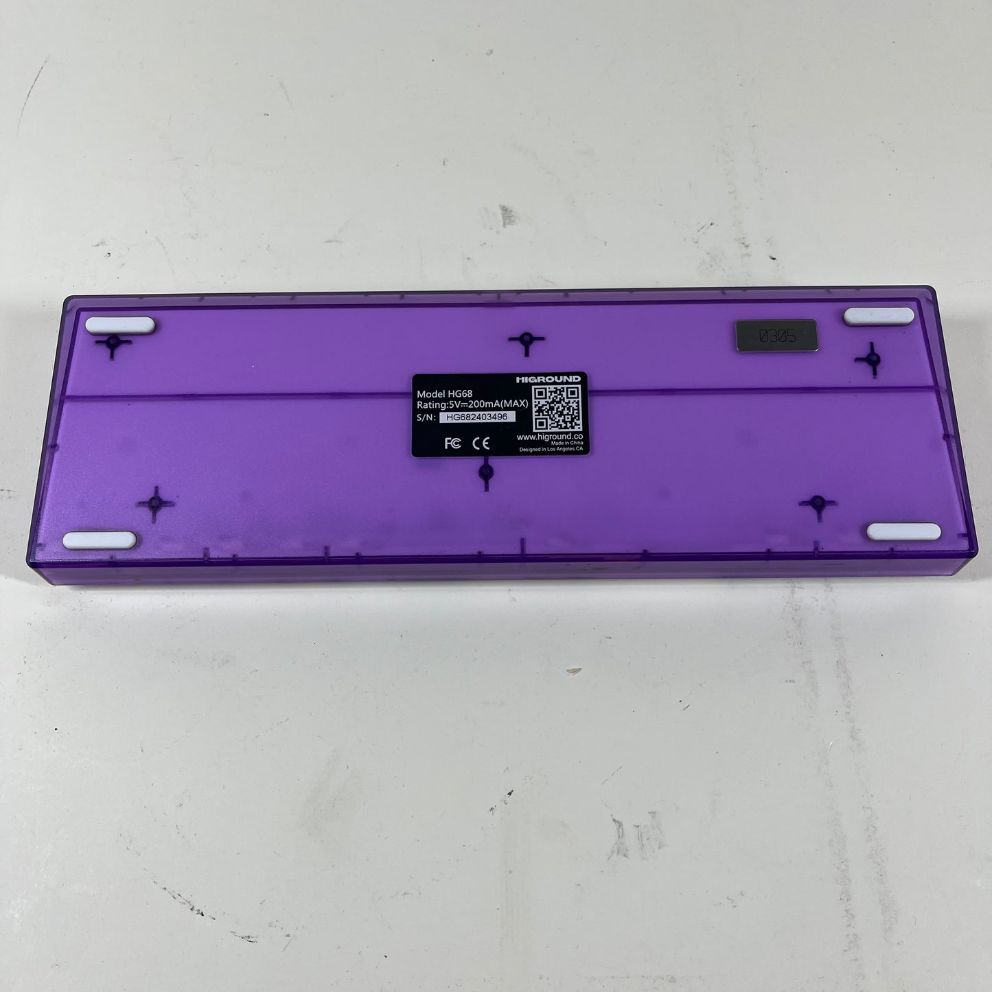 HIGROUND Mechanical Gaming HG68 (Sasuke Keycaps)