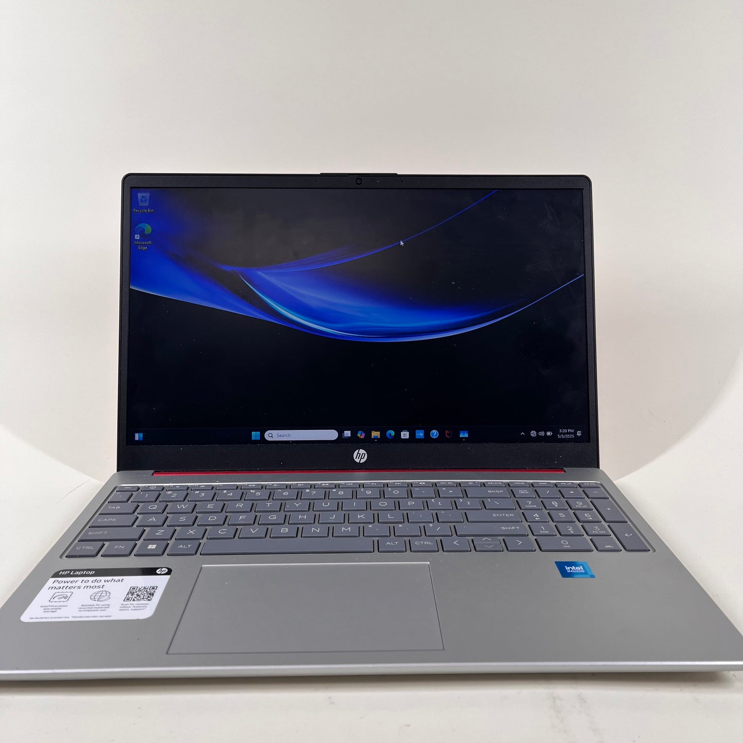 HP Laptop 15-fd0083wm 15.6" intel n200 1.0GHz 4GB RAM 128GB SSD
