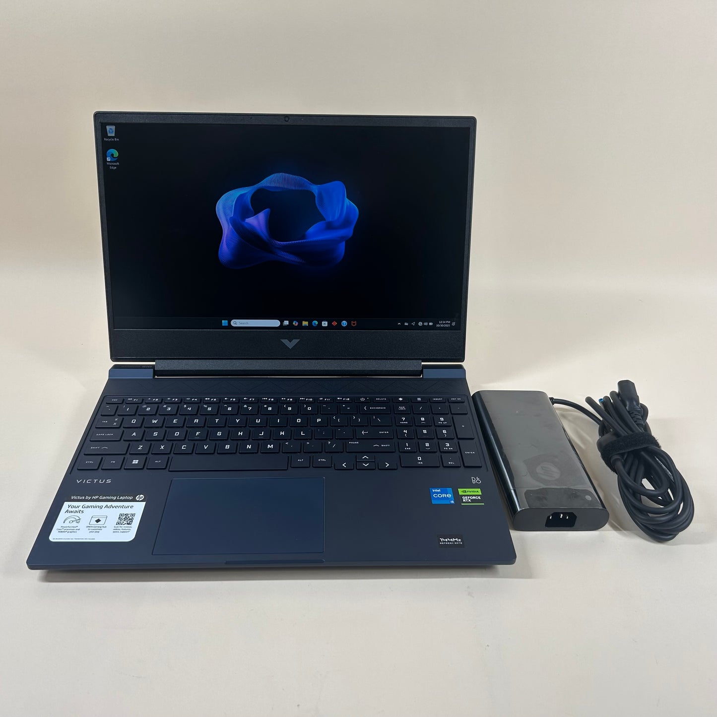 HP Victus 15-FA0033DX 15.6" i5-12450H 2.0GHz 24GB RAM 512GB SSD GeForce RTX 3050