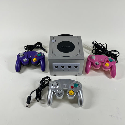 Nintendo GameCube Video Game Console DOL-101 Silver