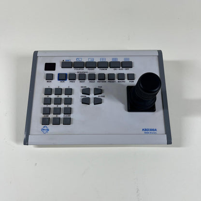 Pelco Security Camera Joystick and Keyboard PTZ Video Controller Panel KBD300A
