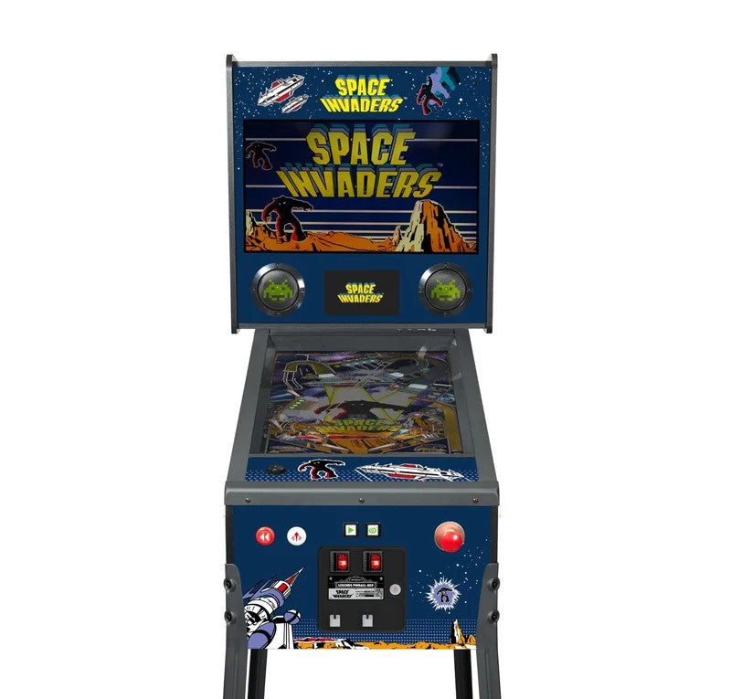 ATGames Legends Pinball 4KP SPACE INVADERS PREMIUM STARTER Pinball Machine