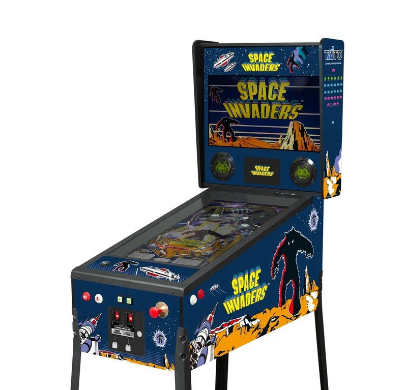 ATGames Legends Pinball 4KP SPACE INVADERS PREMIUM STARTER Pinball Machine