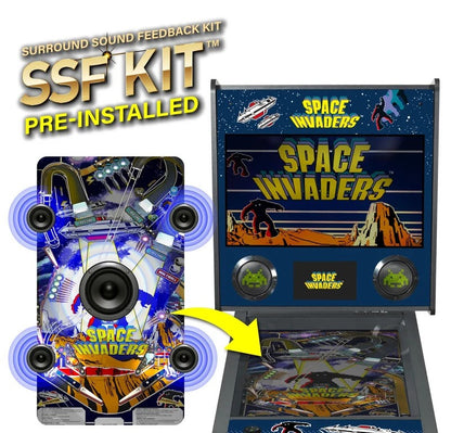 ATGames Legends Pinball 4KP SPACE INVADERS PREMIUM STARTER Pinball Machine