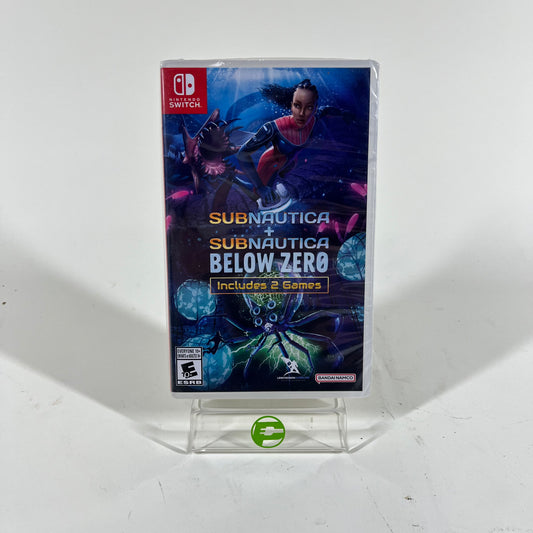 New Subnautica + Subnautica: Below Zero (Nintendo Switch, 2021) Sealed