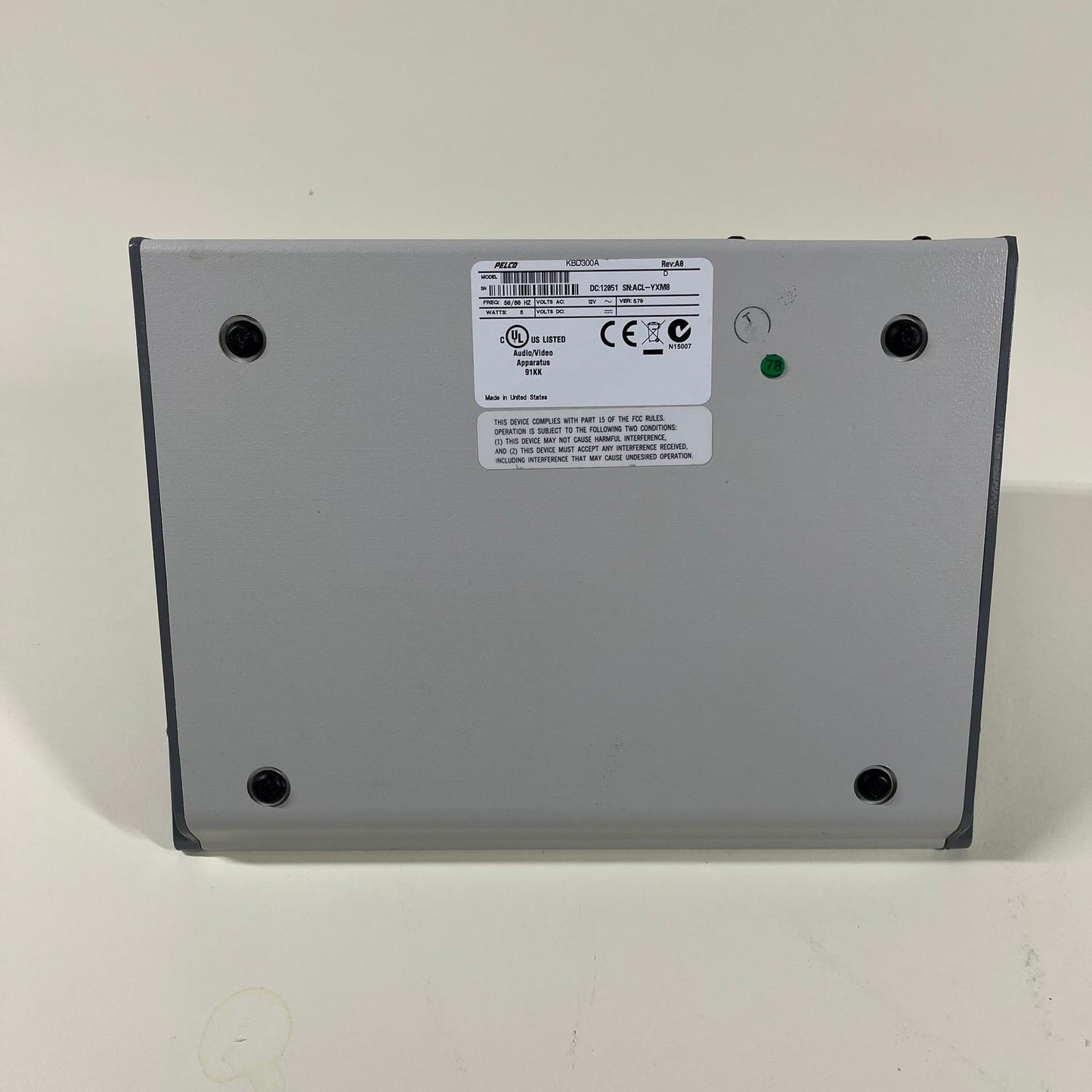 Pelco Security Camera Joystick and Keyboard PTZ Video Controller Panel KBD300A