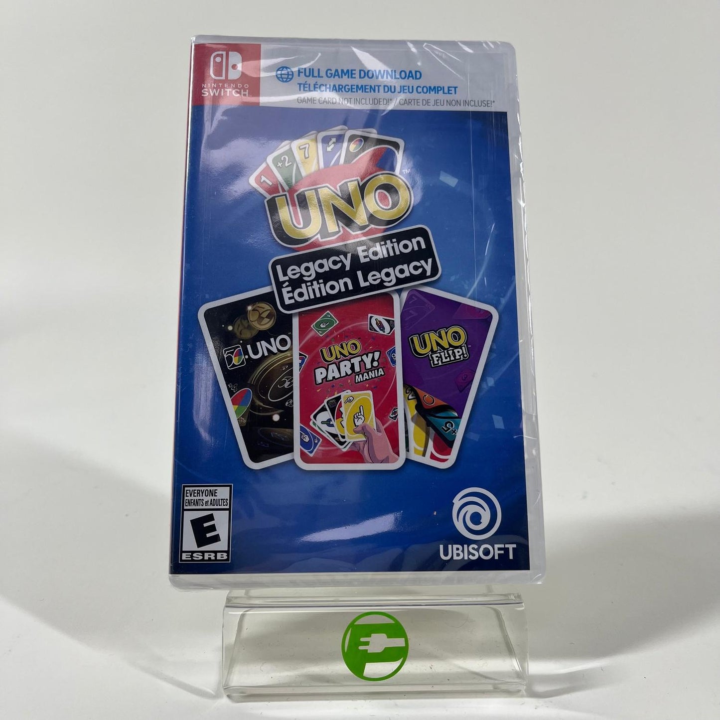 New UNO: Legacy Edition [Code In Box] (Nintendo Switch, 2024) Sealed