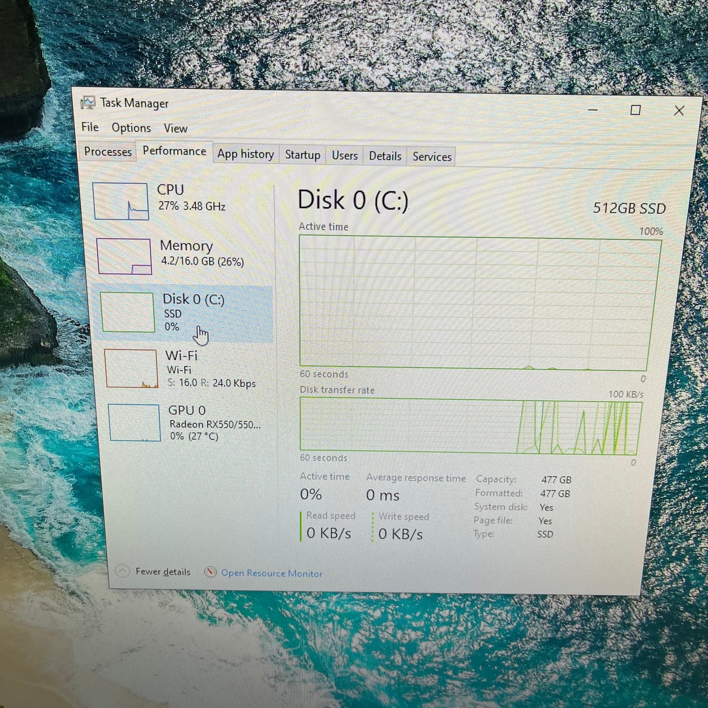 STG AUBRON i5-4690K 3.50GHz 16GB RAM 512GB SSD AMD RX 550