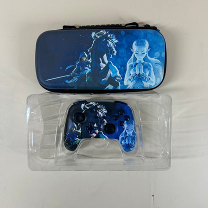 PowerA Enhanced Wireless Controller and Zelda Protection Case For Switch