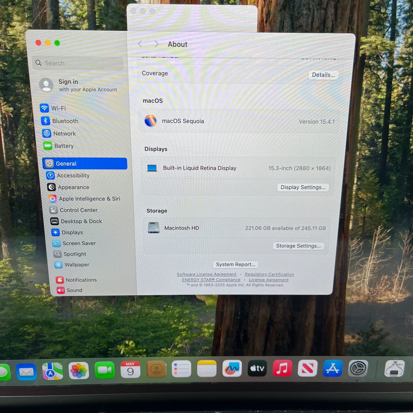 2023 Apple MacBook Air 15.3" M2 10C GPU 3.5GHz 8GB RAM 256GB SSD A2941