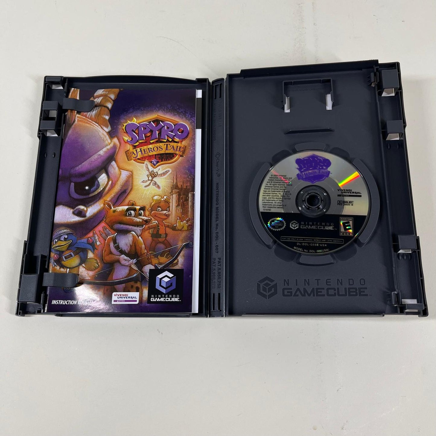 Spyro A Hero's Tail [Player's Choice] (Nintendo GameCube, 2004) CIB
