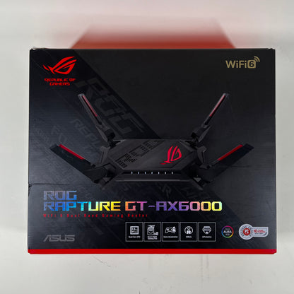 New Asus Rog Rapture gt-ax6000 Gaming Router GT-AX6000
