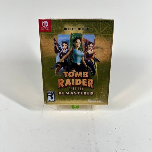 New Tomb Raider I-III Remastered [Deluxe Edition] (Nintendo Switch, 2024)