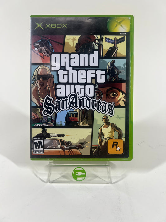 Grand Theft Auto San Andreas (Microsoft Xbox, 2005)