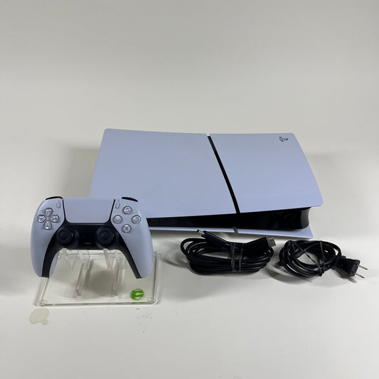 Sony PlayStation 5 Slim Digital Edition PS5 1TB White Console CFI-2015