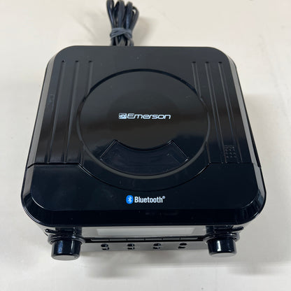 Emerson ES-4001 Bluetooth CD Microsystem Black