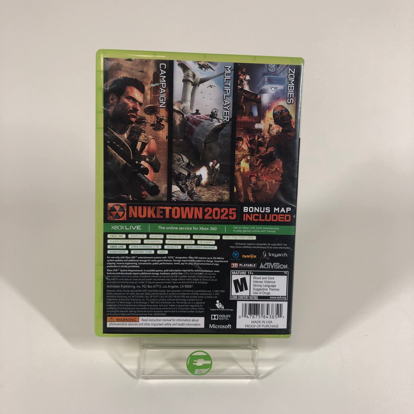 Call of Duty Black Ops II (Microsoft Xbox 360, 2012)