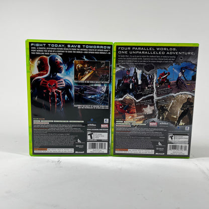 Spiderman: Shattered Dimensions & Spiderman: Edge of Time (Microsoft Xbox 360)