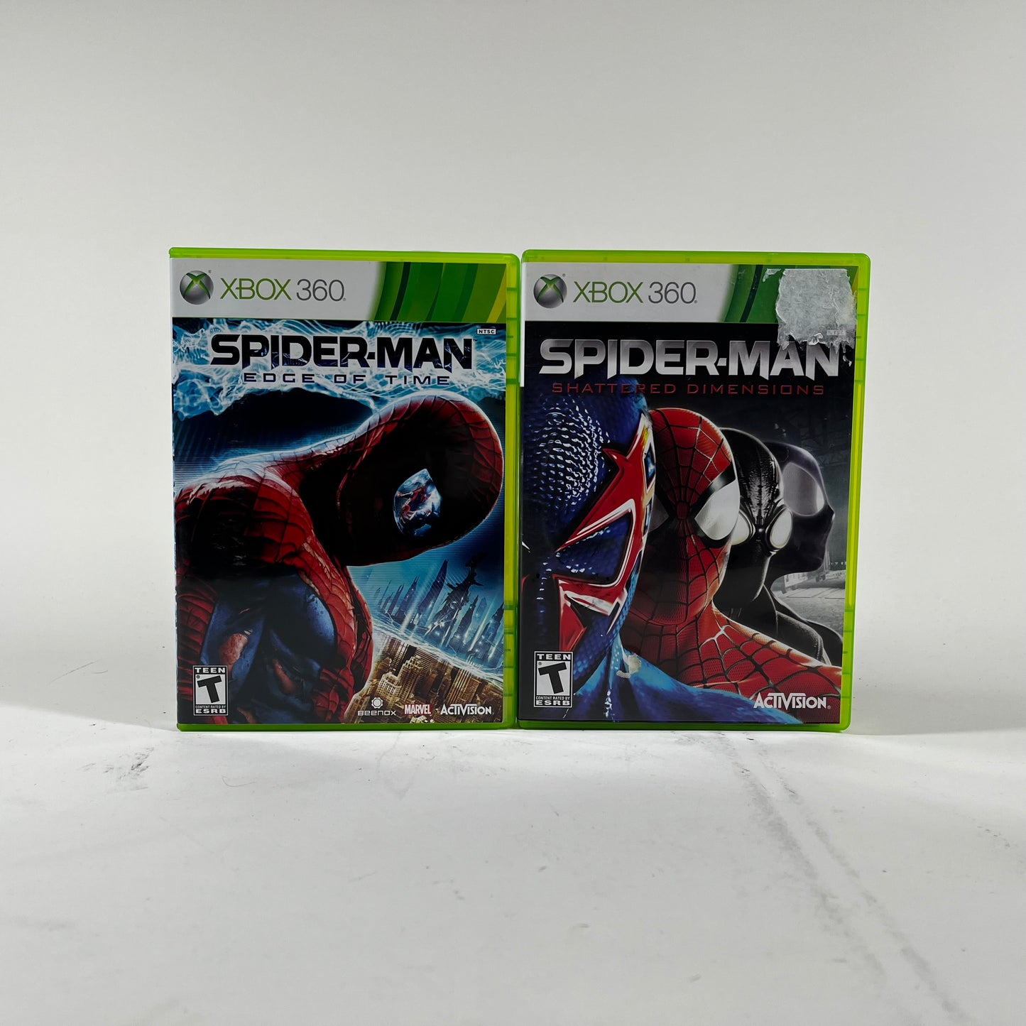 Spiderman: Shattered Dimensions & Spiderman: Edge of Time (Microsoft Xbox 360)