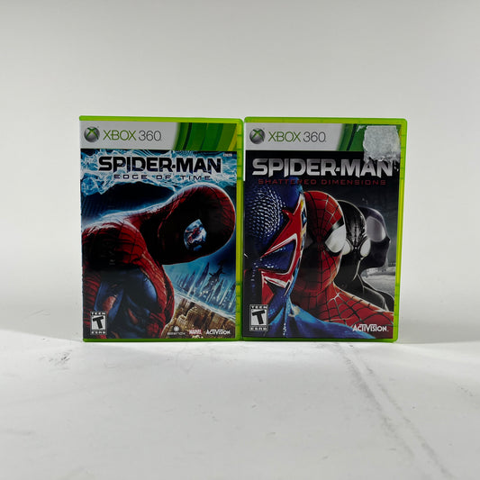 Spiderman: Shattered Dimensions & Spiderman: Edge of Time (Microsoft Xbox 360)