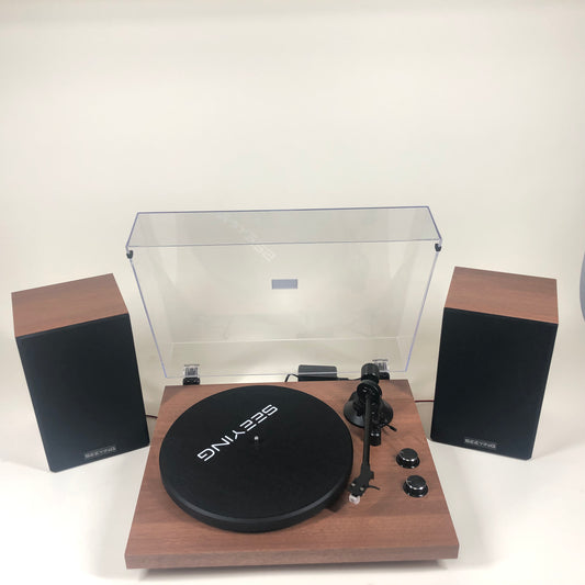SeeYing Turntable Hi-Fi System with Speakers Speaker System M486-US